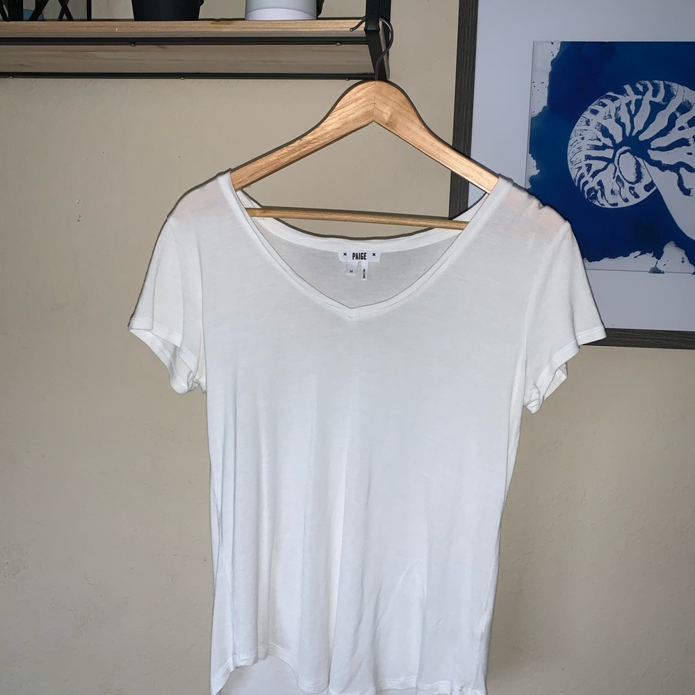 Paige white t shirt